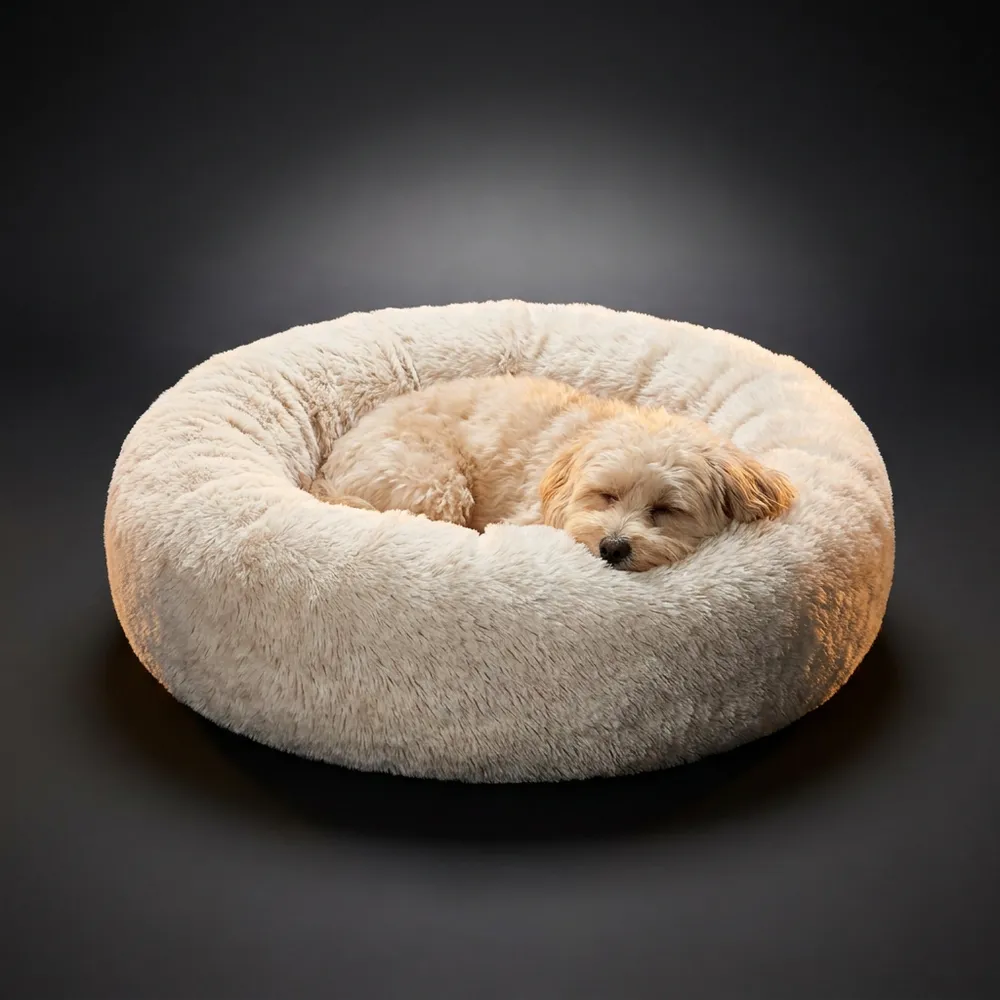 Calming Donut Pet Bed